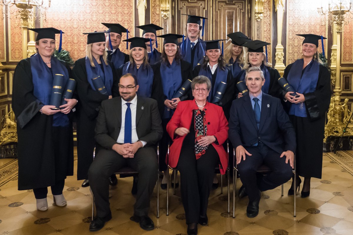 Graduierung am 22. November 2018